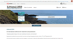 Desktop Screenshot of coastnet-littoral2010.edpsciences.org